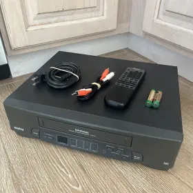 Vwm-357 Sanyo Vhs 4 Head Vcr Player Recorder With Remote And Cords Vtg Tested