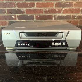 Sanyo Vwm-385 Video Cassette Recorder Vcr Vhs 4 Head Working