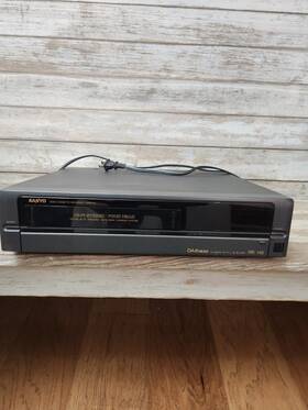 Sanyo Vwm-610 Vcr 4 Head Hi Fi Vhs Recorder Please See Description Rare Model