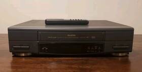 Sanyo Vwm-620 Vcr Video Cassette Recorder Vhs Player 4 Heads Hifi With Remote