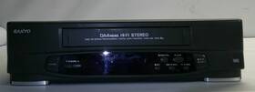 Sanyo Vwm-638 Da4 Hi-fi Head Hiding Stereo Vhs Player No Remote