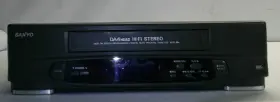 Vwm-638 Sanyo Da4 Hi-fi Head Hiding Stereo Vhs Player No Remote