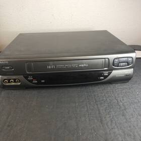 Sanyo Vwm-662 Vcr Model Tested Auto Head Cleaning Plus No Remote