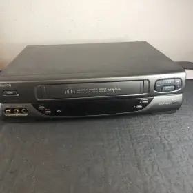 Vwm-662 Sanyo Vcr Model Tested Auto Head Cleaning Plus No Remote