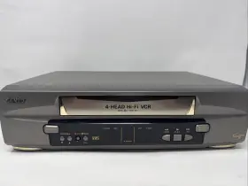 Vwm-677 Sanyo Vhs Vcr Player Recorder. Tested. No Remote