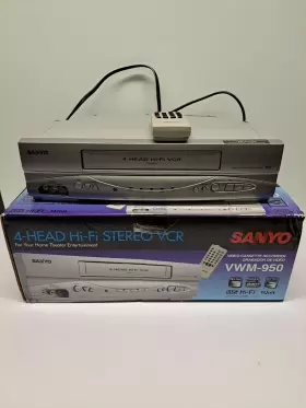 Vwm-950 Sanyo Vwm950 Vcr With Remote Tested Works