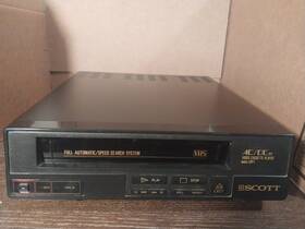 Scott Svp1 1989 Vcr Video Cassette Player Ac/dc 12v Speed Search Systems Working