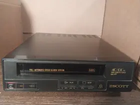 Svp1 Scott 1989 Vcr Video Cassette Player Ac/dc 12v Speed Search Systems Working