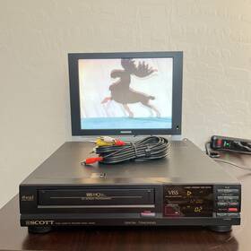 Scott Svr469 4 Head Hi-fi Vhs Vcr Video Cassette Recorder Read