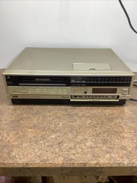 30214 Sears Betavision Model Betamax Video Recorder Display Works Tape Stuck