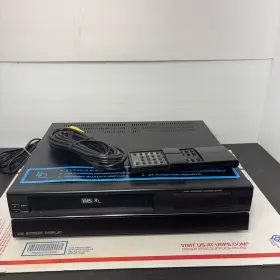 508.53324950 Sears Vintage On Screen Vhs Vcr Player - Black Eats Tapes With Remote 508.53324950 Sears Vintage On Screen Vhs Vcr Player - Black Eats Tapes With Remote