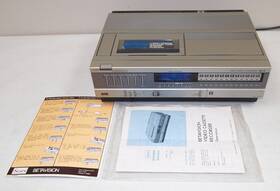 Sears 564-43090250 Parts Or Repair Vtg Inch Betavision Vcr Beta Video Cassette Recorder &manual