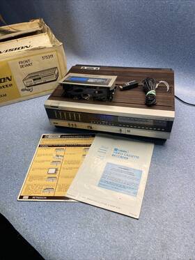 Sears 564-53110 Vintage Roebuck Betavision Player/recorder Model 564.53110 250 Remote Asis