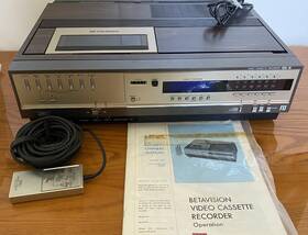 Sears 564.53180151 Betavision Solid State Video Cassette Recorder