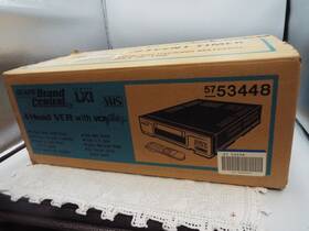 Sears 57-53448 1993 Lxi 4 Head Vcr With Plus Never Used - Brand New- Model 57-533448