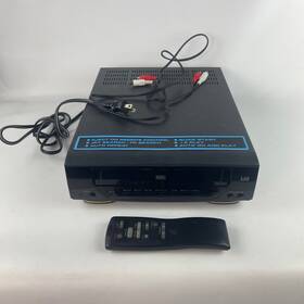 Sears 580.53266190 Lxi Vhs Video Cassette Player - With Remote- Model Tested Works