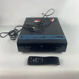 580.53266190 Sears Lxi Vhs Video Cassette Player - With Remote- Model Tested Works