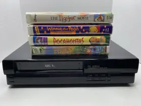 580.53445950 Sears Vintage Lxi Vhs Vcr Player Model Tested Working