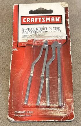 Sears 61170 Craftsman Wen Soldering Iron Tips # 15219g Original 2-pcs New