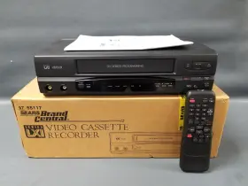 934.55117790 Sears Vtg Lxi Series Model 934 Vcr Video Cassette Recorder Vhs Player Nice Cond