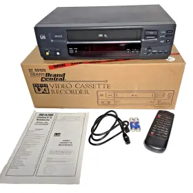 934.55125590 Sears Lxi Series Model 934 Vcr Video Cassette Recorder Vhs Player New In Box 934.55125590 Sears Lxi Series Model 934 Vcr Video Cassette Recorder Vhs Player New In Box