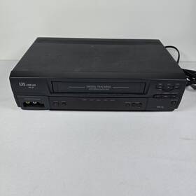 Sears 934.55158890 Vhs Player Lxi 4-head Hq 120v Black For Parts Only