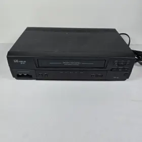 934.55158890 Sears Vhs Player Lxi 4-head Hq 120v Black For Parts Only