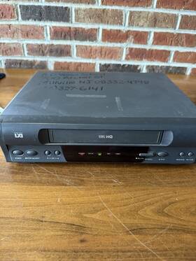 Sears Series Lxi 580.5512779 Vhs Hq Vcr Video Recorder No Remote 580.55127790 Partially Test