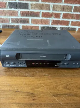 580.55127790 Sears Series Lxi 580.5512779 Vhs Hq Vcr Video Recorder No Remote Partially Test