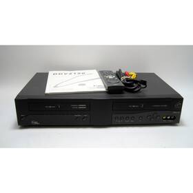 Sensory Science E91055 Dual-deck Vcd Vhs Ddv2120 With Manual Av Cable And Remote