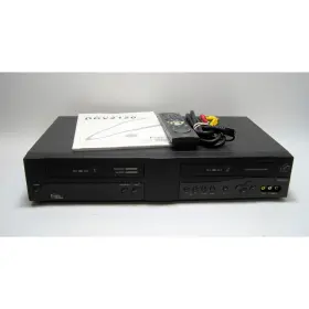 Ddv2120 Sensory Science E91055 Dual-deck Vcd Vhs With Manual Av Cable And Remote