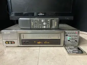 Vc-h970ets Sharp H970 6 Head Hq Titanium Drum Video Tape Recorder. Very Nice