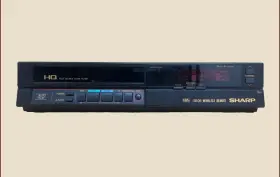 Pv-7885 Sharp Vcr Mono Cleaned/tested Rtv