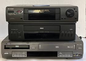 Sharp Rca & Govideo Dvr4400 Vca545u Rcavr525 And Sonic Blue Vcr/combos For Parts/repair