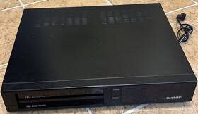 Sharp Vc-1106u Rare Vcr 111ch 4 Program Powers On No Play Tape Parts/repair