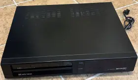 Vc-1106u Sharp Rare Vcr 111ch 4 Program Powers On No Play Tape Parts/repair