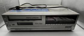 Sharp Vc-388 Vintage Video Cassette Recorder Vcr Front Loading With Remote Tested