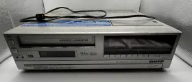 Vc-388 Sharp Vintage Video Cassette Recorder Vcr Front Loading With Remote Tested