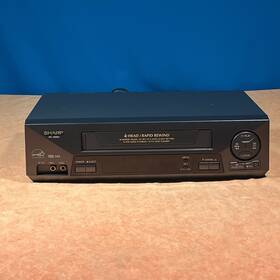 Sharp Vc-593u Clean 4 Head Vcr Vc-a593u Vcr/ Vhs Recorder Tested Working