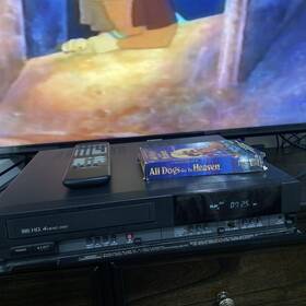Sharp Vc-6610 Vc-6610u 4 Head Vcr Video Cassette Recorder Vhs Player Tested With Remote