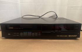 Sharp Vc-7843u 1987 Hq Double Comb Filter Vcr Vhs Player Vintage Recorder Rare
