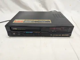 Vc-7855u Sharp Vintage Vhs Player Video Cassette Recorder Vc-7855u Sharp Vintage Vhs Player Video Cassette Recorder
