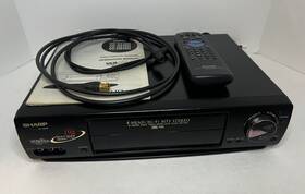 Sharp Vc-8946 Vc-h965u Vcr 4 Head Vhs Video Cassette Recorder Player - 100% Working