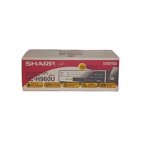 Sharp Vc-8960u Vhs Vcr 4 Head Hi Fi Stereo Video Cassette Recorder Open Box