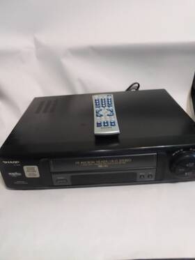 Sharp Vc-955u Vhs Vcr With Universal Remote Works Good