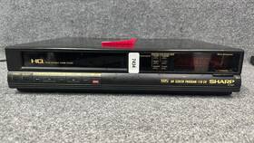 Sharp Vc-a201u Video Cassette Recorder On Screen Programming - Parts Only