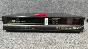 Vc-a201u Sharp Video Cassette Recorder On Screen Programming - Parts Only