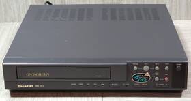Sharp Vc-a303 Vc-a303u On Screen Programming Video Cassette Player No Remote Tested