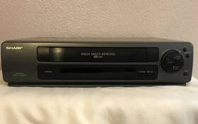 Sharp Vc-a343u Vhs Vcr Player Recorder No Remote With Av Cables