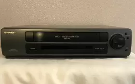 Vc-a343u Sharp Vhs Vcr Player Recorder No Remote With Av Cables
